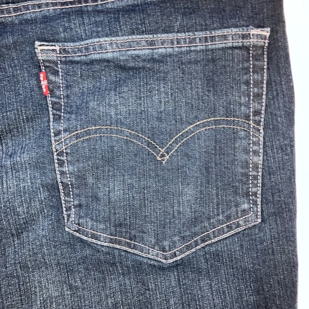 Levi's 559 Jeans Mens 50x30 Relaxed Straight Dark Wash Stretch Denim